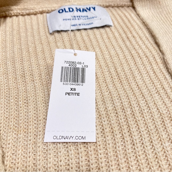 NWT Old Navy Textured Long-Line Open-Front Sweater - Picture 5 of 5